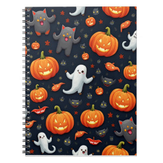 Halloween Spring note / pumpkin Notebook