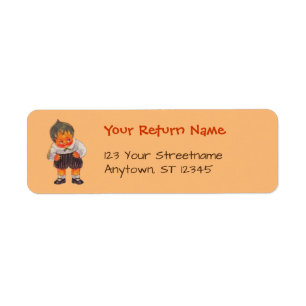 Halloween Sprite Return Address Labels
