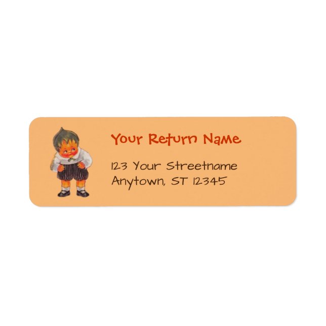 Halloween Sprite Return Address Labels (Front)