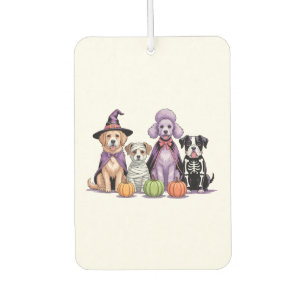 Halloween Squad Dog Car Air Freshener