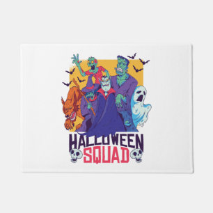 Halloween Squad  Doormat