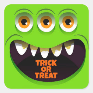 Halloween Square Sticker