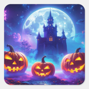 Halloween Square Sticker