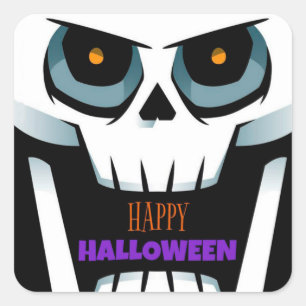 Halloween Square Sticker