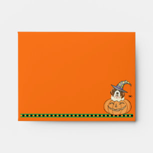 Halloween St. Bernard Envelope