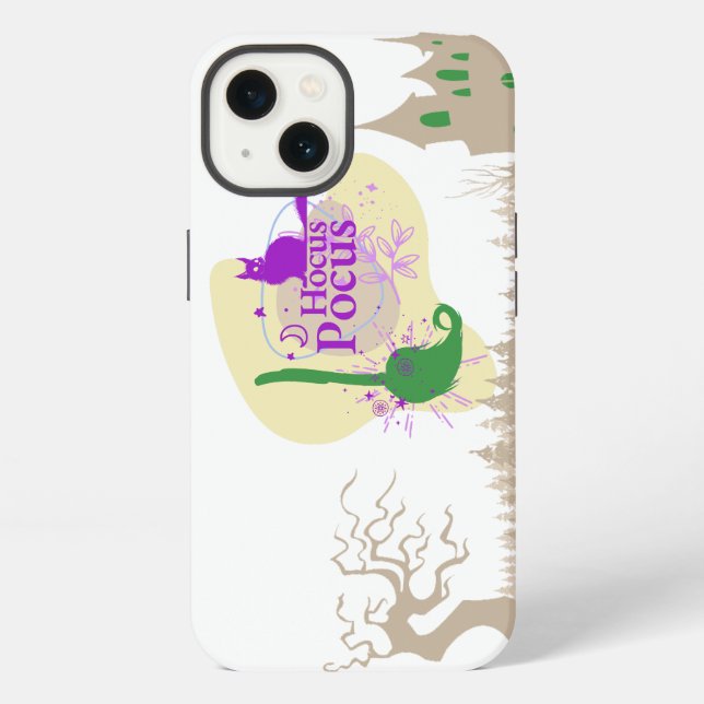 Halloween Stamp Collection "Hocus Pocus"  iPhone Case (Back)