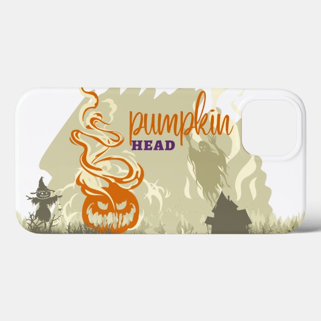 Halloween Stamp Collection "Pumpkinhead" Case-Mate iPhone Case (Back (Horizontal))