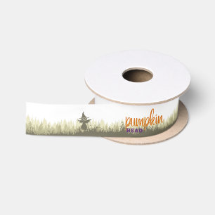 Halloween Stamp Collection "Pumpkinhead" Satin Ribbon