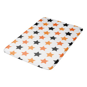 Halloween Stars Bath Mat