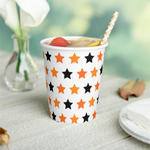 Halloween Stars Paper Cups