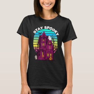 Halloween Stay Spooky Ghost Monsters Costume Party T-Shirt