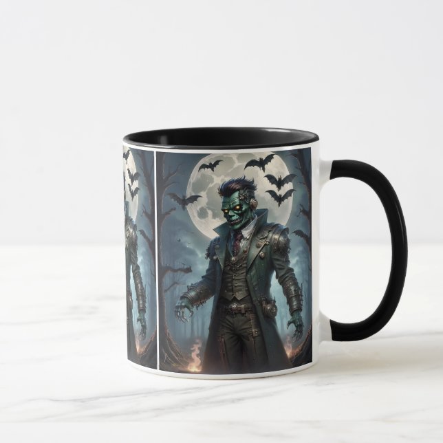 Halloween Steampunk Frankenstein's Monster Mug (Right)