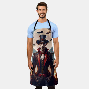 Halloween Steampunk Gothic Zombie Vampire Apron