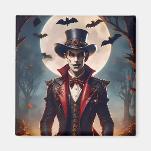Halloween Steampunk Gothic Zombie Vampire Magnet
