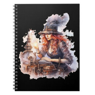 Halloween Steampunk Notebook