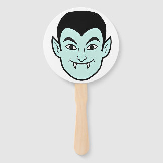 Halloween Stick Faces – Double-Sided Party Props Hand Fan