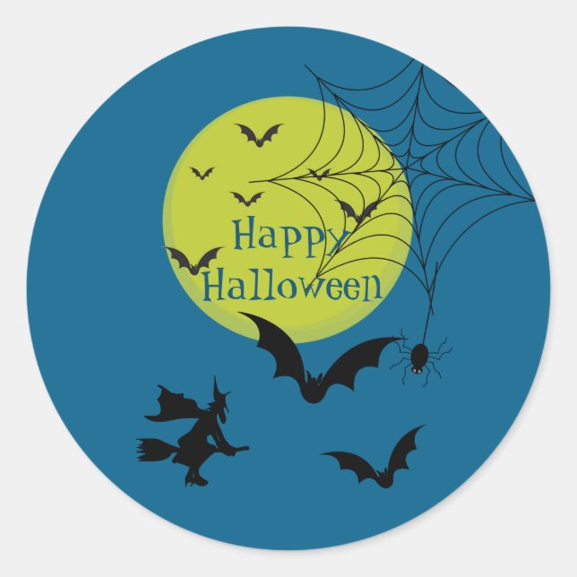 Halloween sticker (Front)