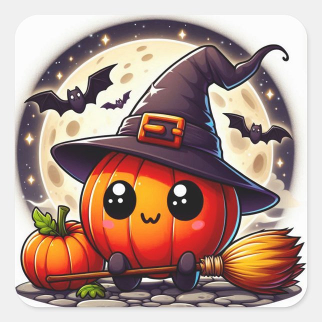 Halloween Sticker  (Front)