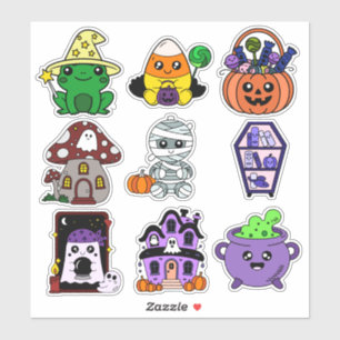 Halloween Sticker Pack for Kids – Spooky Cute