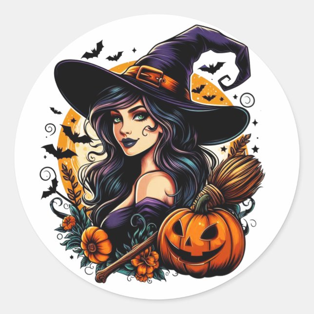 Halloween Stickers  (Front)