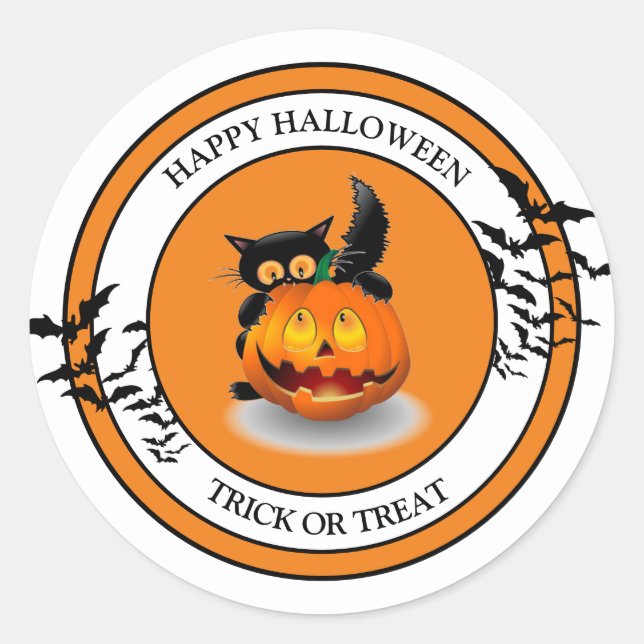 Halloween Stickers (Front)