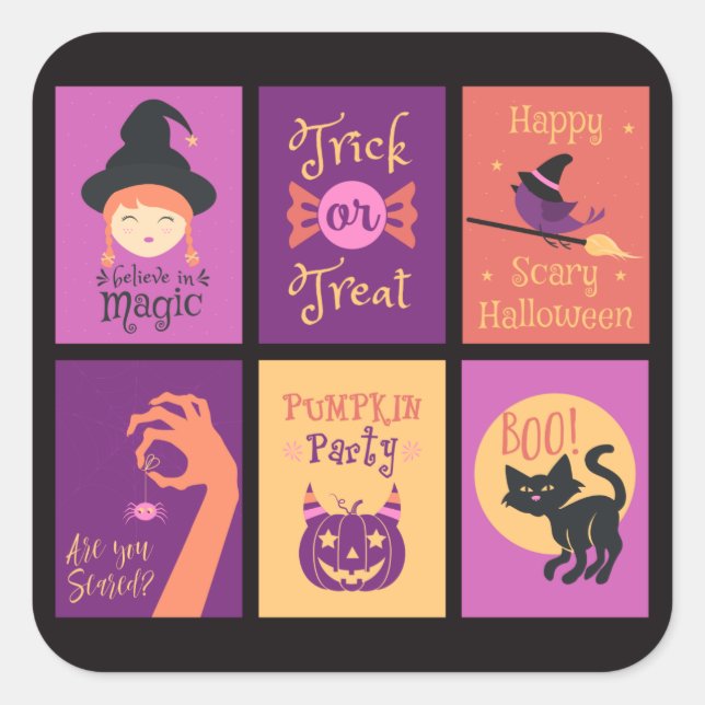 Halloween Stickers (Front)