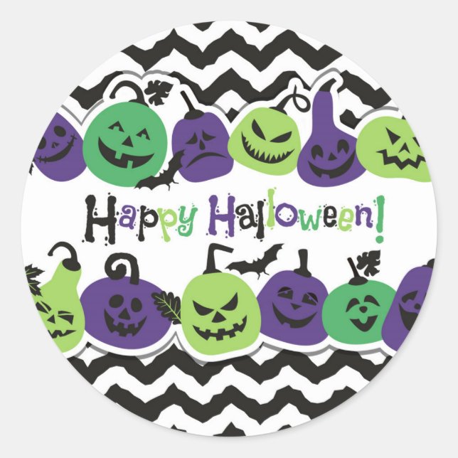 Halloween Stickers (Front)