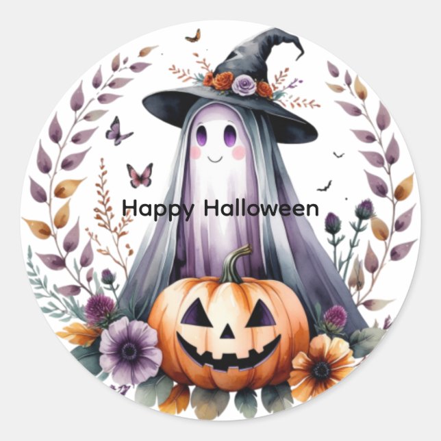 Halloween stickers and labels  (Front)