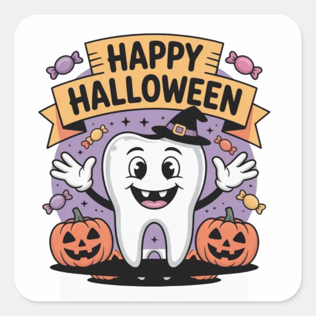 Halloween Stickers – Spooky, Fun & Festive Designs (Front)