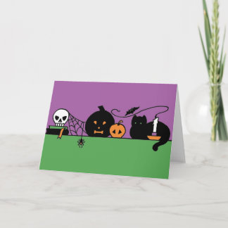 Halloween Still Life Card