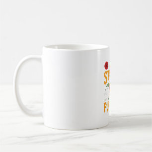 Halloween Stop Staring at My Pumpkins Design (2) Coffee Mug