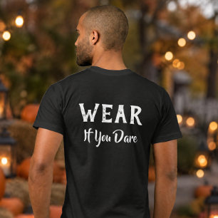 Halloween Street-Wear If You Dare Smiling Pumpkin T-Shirt