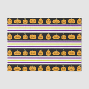Halloween Stripe Tissue Paper