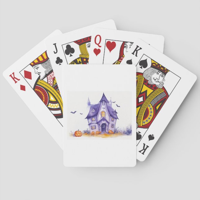 Halloween Styled High Quality  Playing Cards (Back)