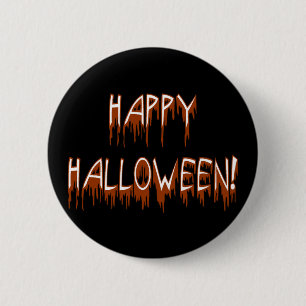 Halloween Suffering Text 6 Cm Round Badge