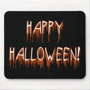 Halloween Suffering Text Mouse Mat