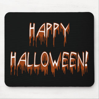 Halloween Suffering Text Mouse Mat