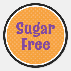 Halloween Sugar Free Sticker