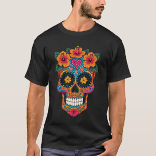 Halloween Sugar Skull Calavera 1 T-Shirt