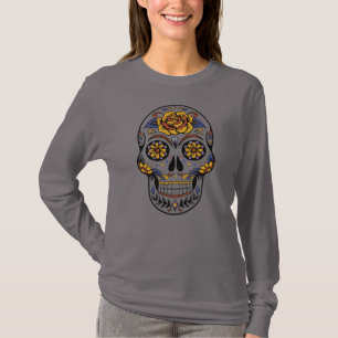 Halloween Sugar Skull (Dia de Muertos) T-Shirt