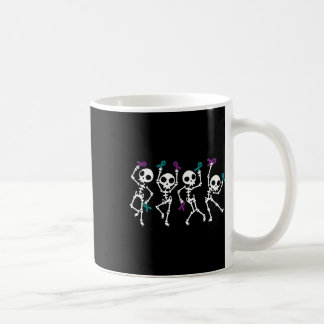Halloween Suicide Prevention Awareness Skeleton Wo Coffee Mug