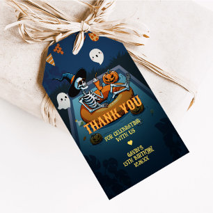 Halloween Summerween Pool Birthday Favour Tags