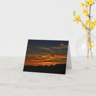 Halloween Sunset Card
