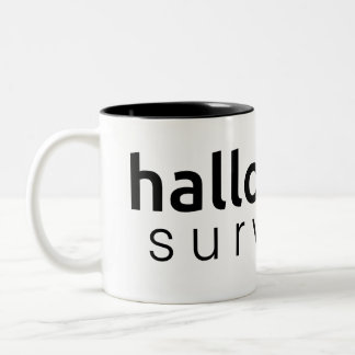 Halloween survivor Two-Tone Coffee Mug