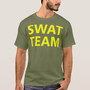 Halloween SWAT Team Police Tactical Kids Boys T-Shirt