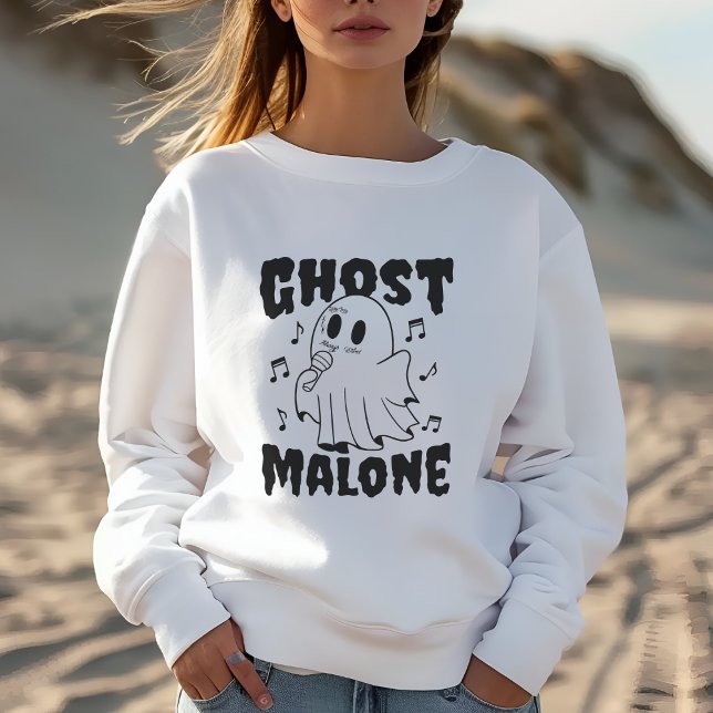 Halloween Sweatshirt Ghost Malone Cute Funny Gift (Creator Uploaded)