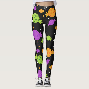 Halloween Sweet Candy Leggings