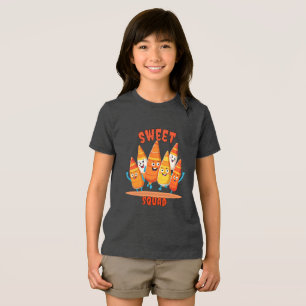Halloween Sweet Squad!  Kids  Tri-Blend Shirt