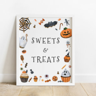 Halloween Sweets and Treats Poster