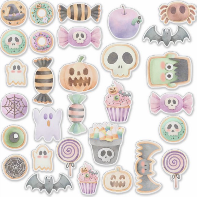 Halloween Sweets Stickers (Front)